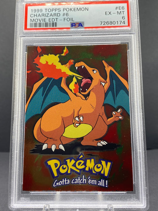 Charizard Topps - Movie Edition