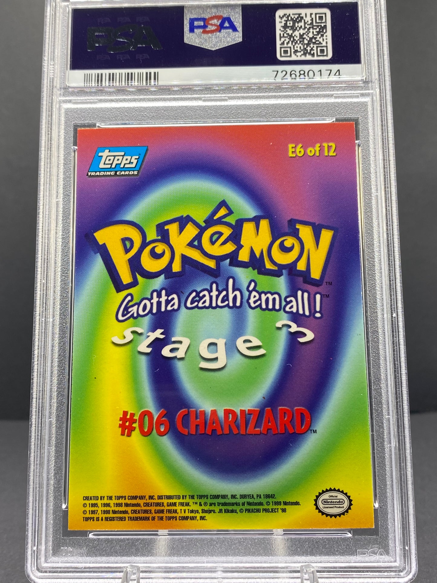 Charizard Topps - Movie Edition