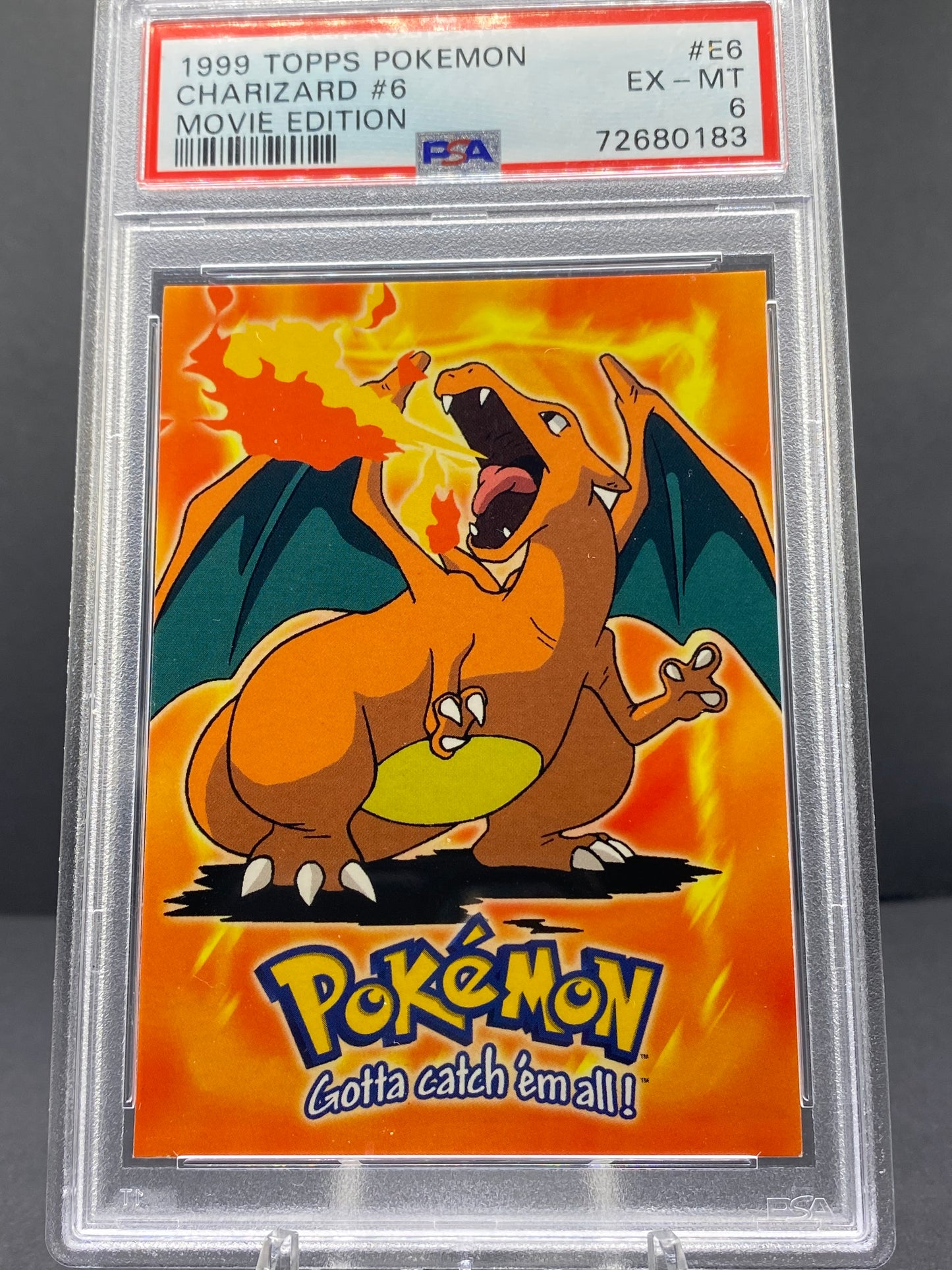 Charizard Topps - Movie Edition