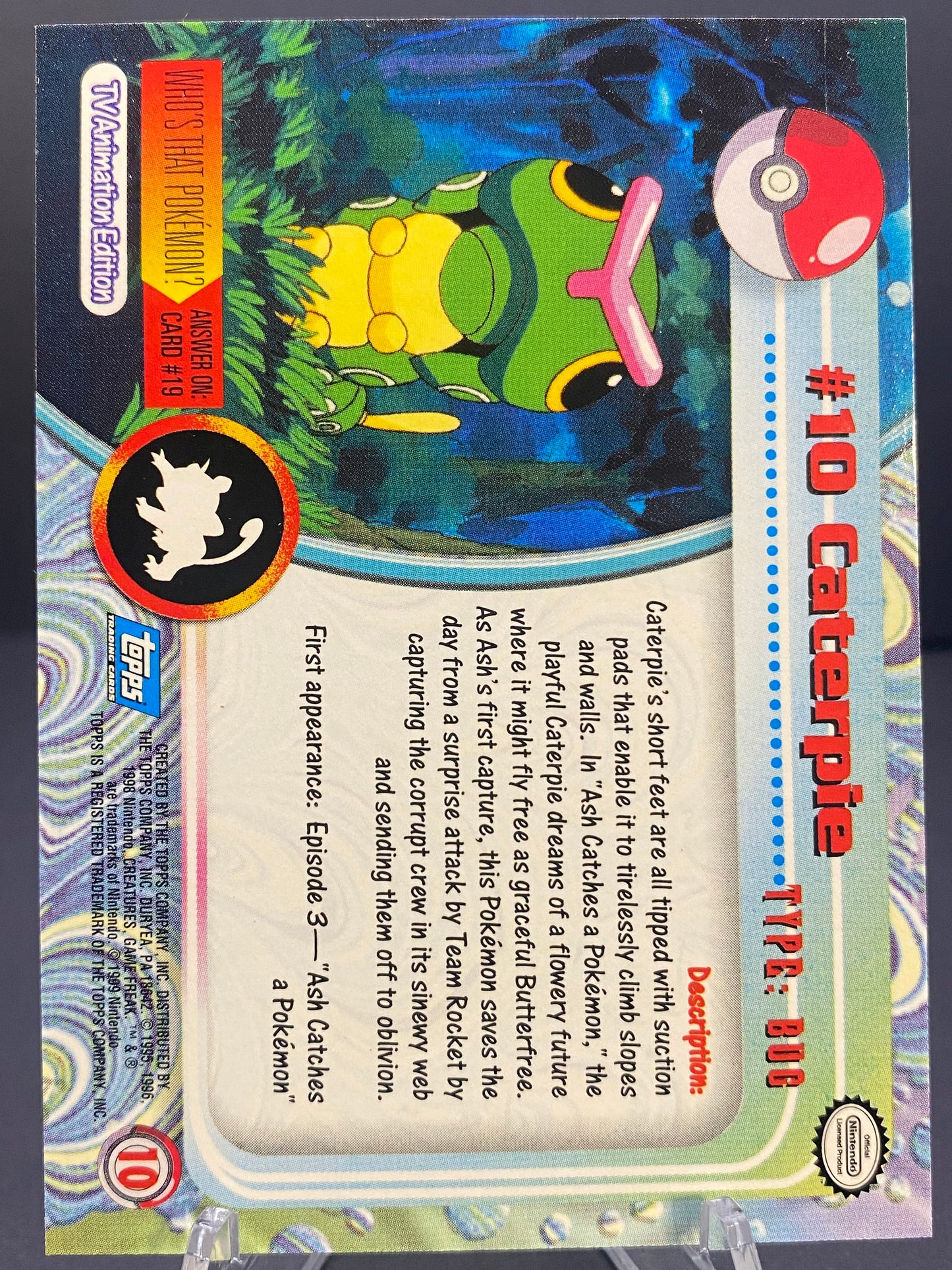 Caterpie Topps - Series 1