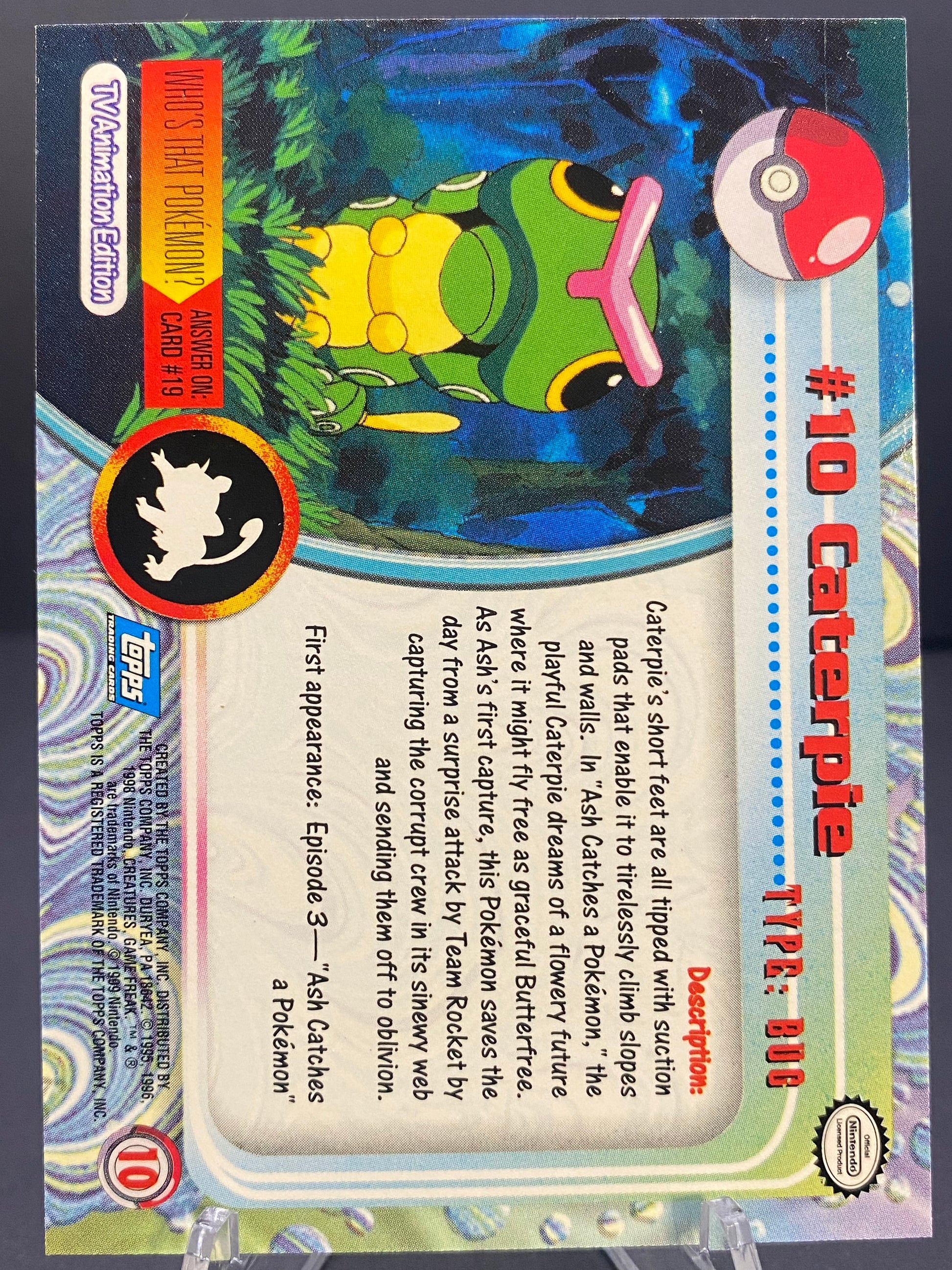 Caterpie Topps - Series 1