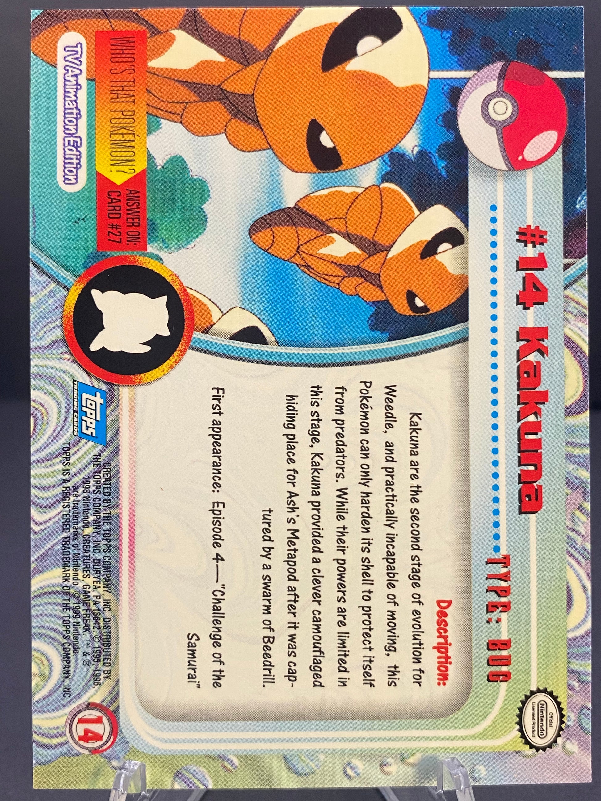 Kakuna Topps - Series 1