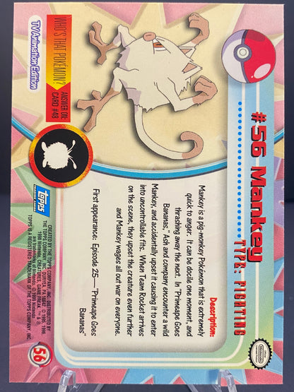 Mankey Topps - Series 1