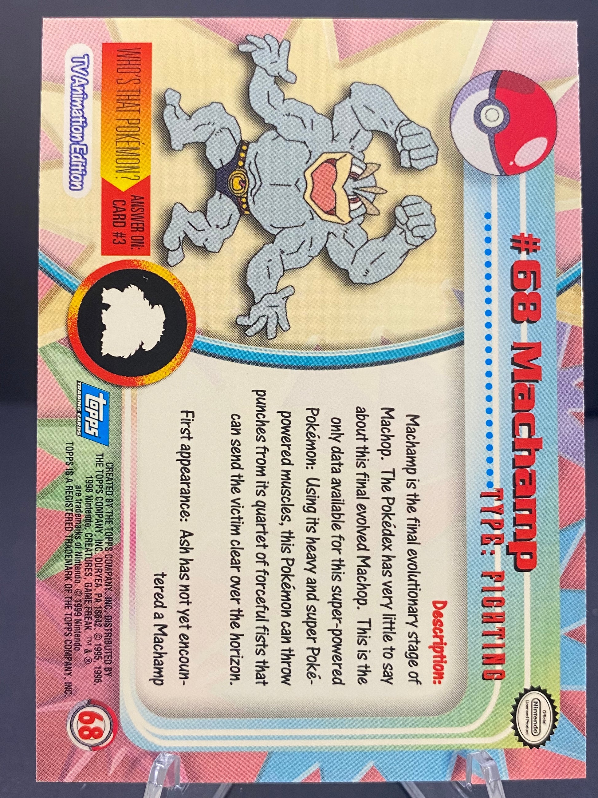 Machamp Topps - Series 1