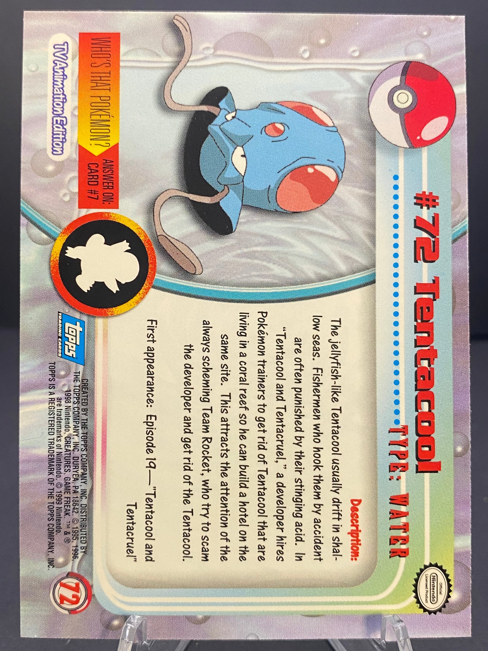 Tentacool Topps - Series 1