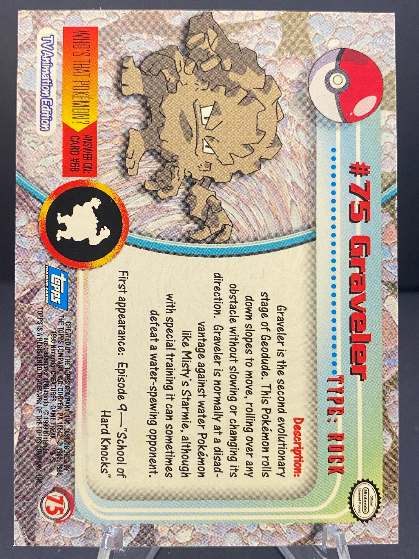 Graveler Topps - Series 1