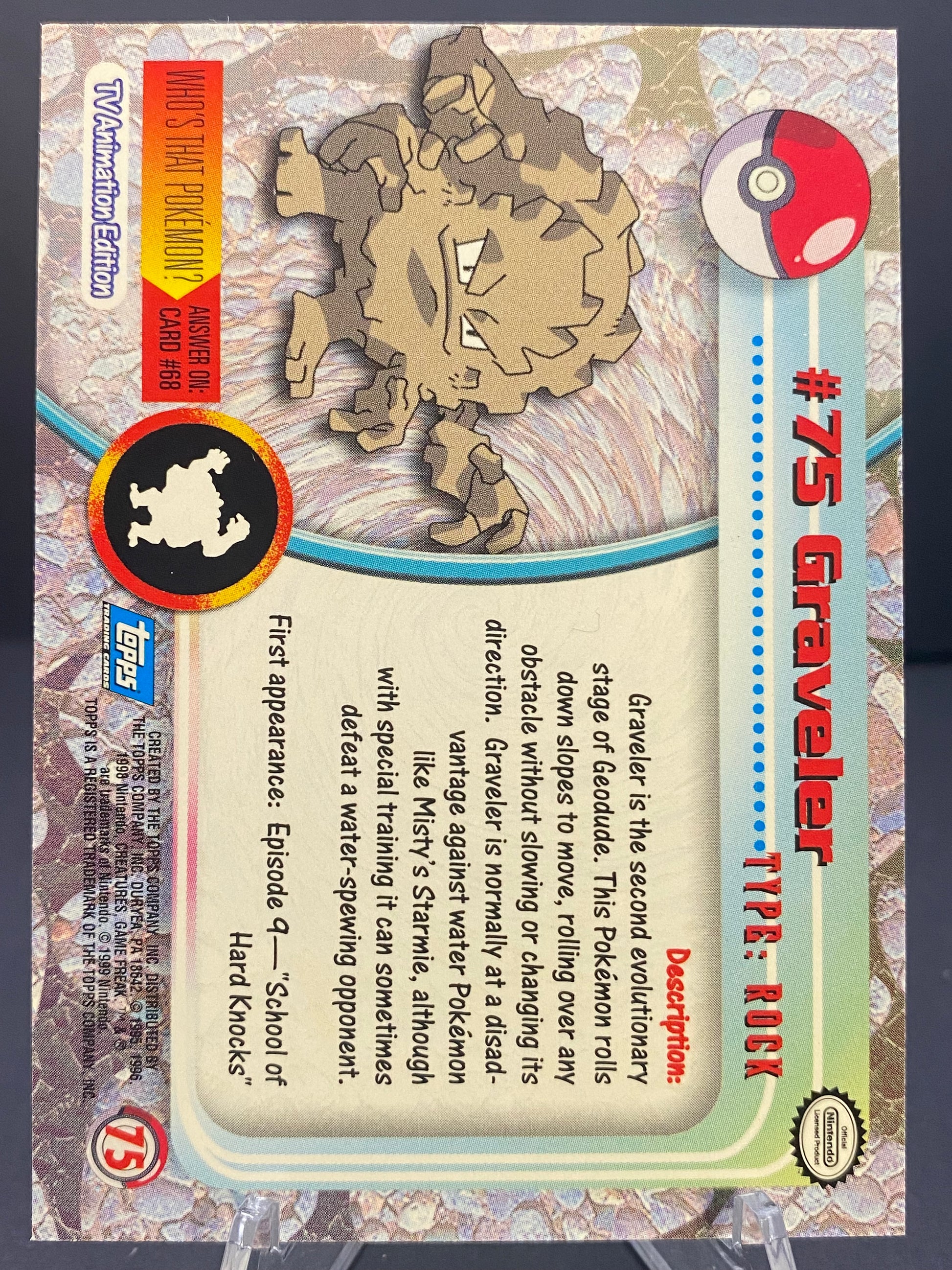 Graveler Topps - Series 1