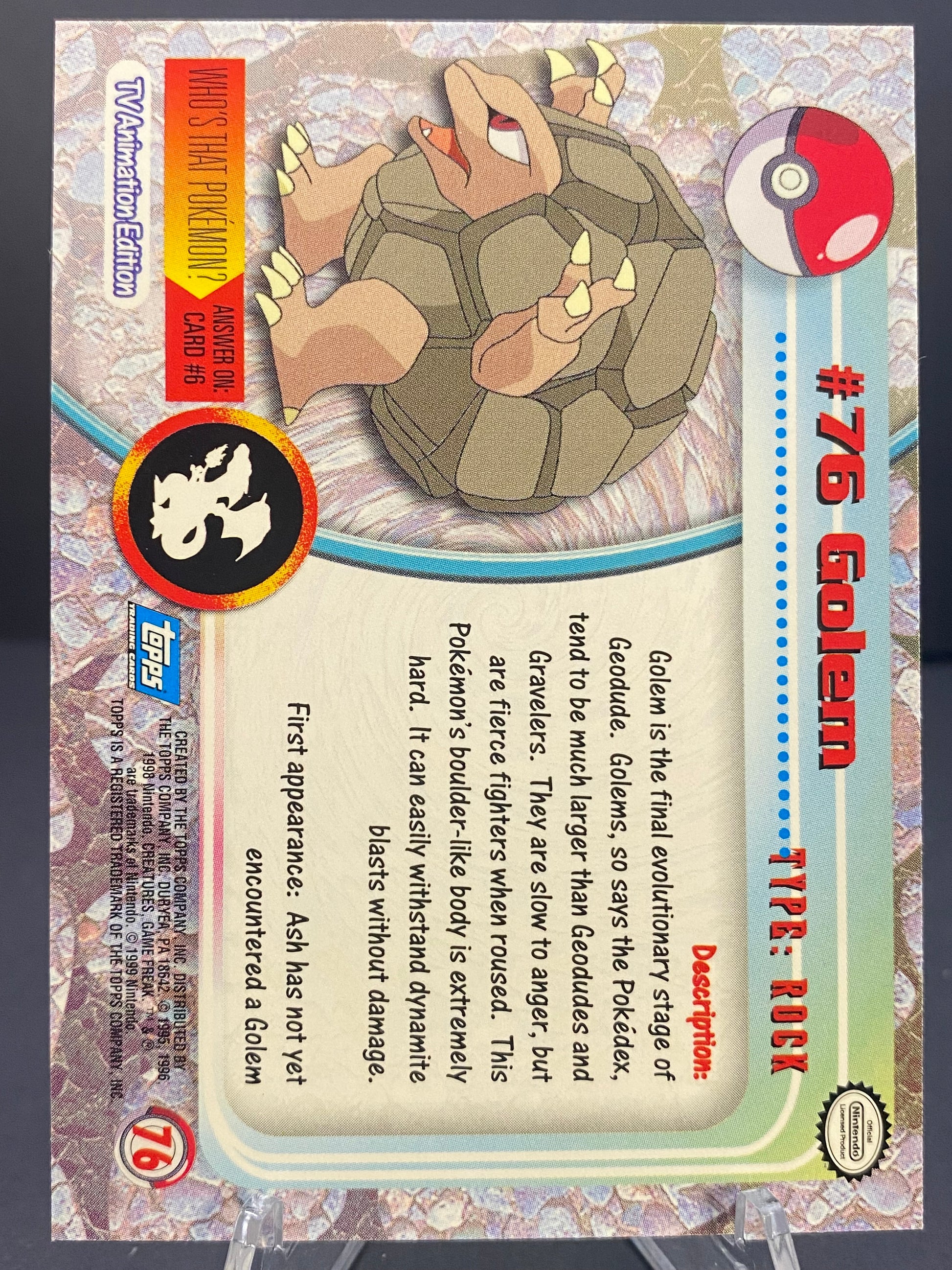 Golem Topps - Series 1