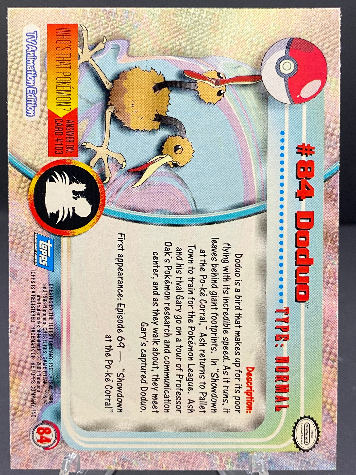 Doduo Topps - Series 2