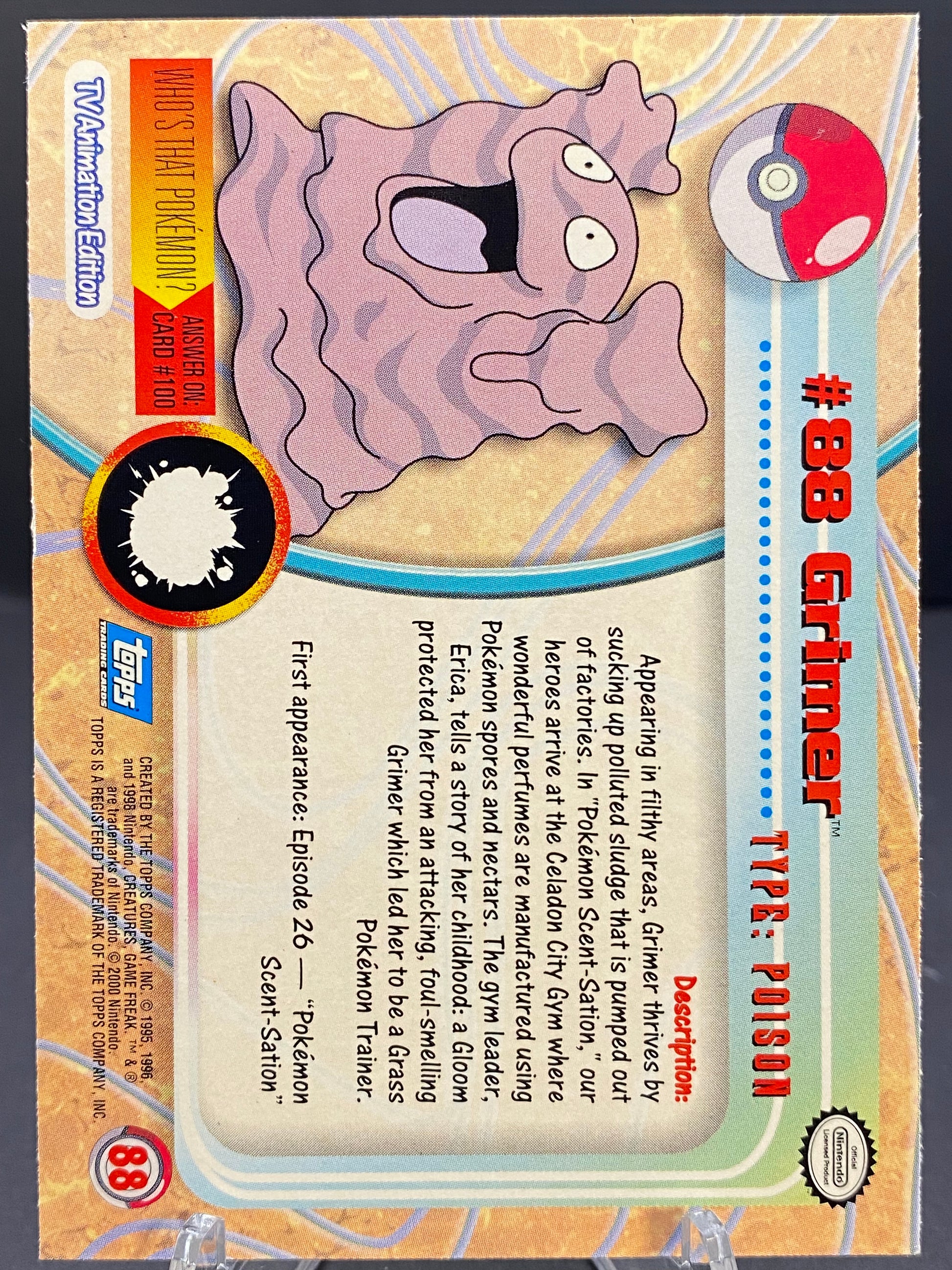 Grimer Topps - Series 2