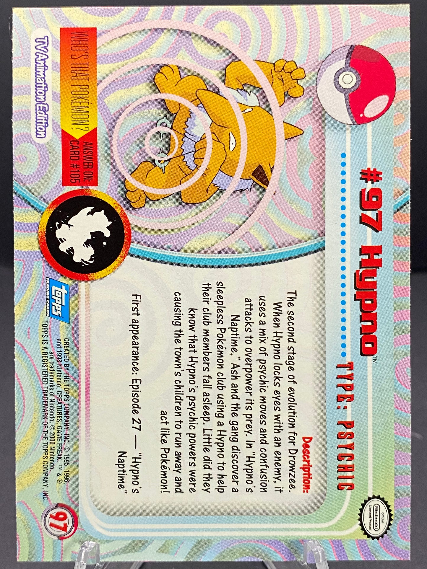 Hypno Topps - Series 2