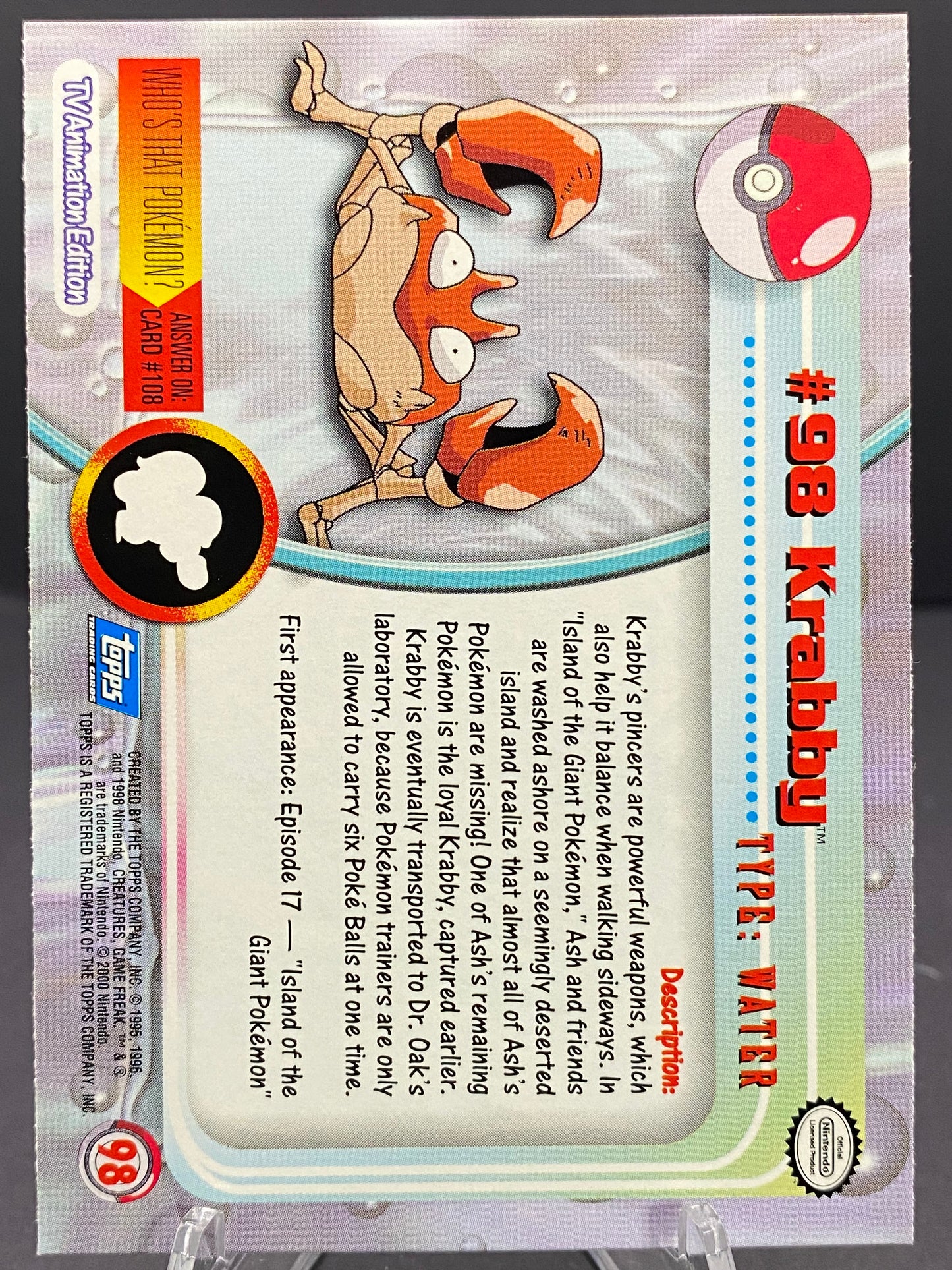 Krabby Topps - Series 2
