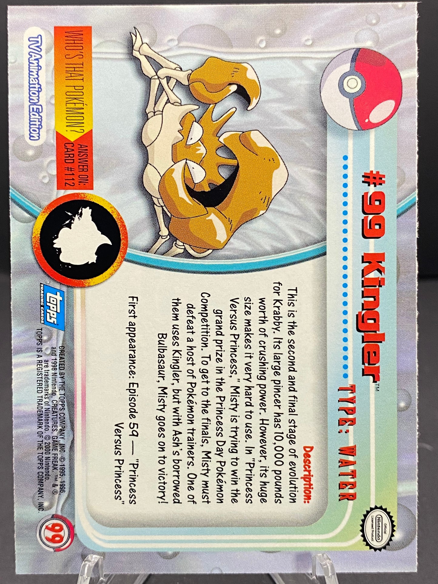 Kingler Topps - Series 2