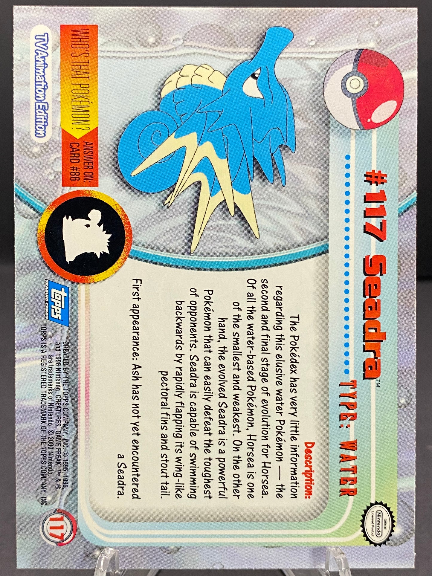 Seadra Topps - Series 2