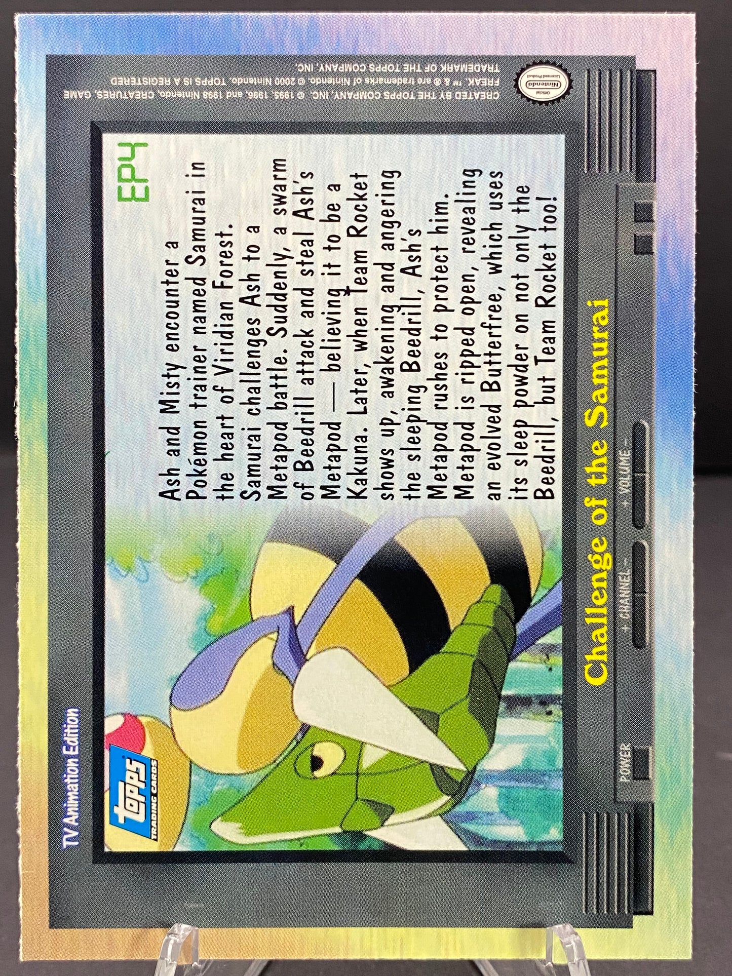 EP 4: Challenge of the Samurai Topps - Series 2