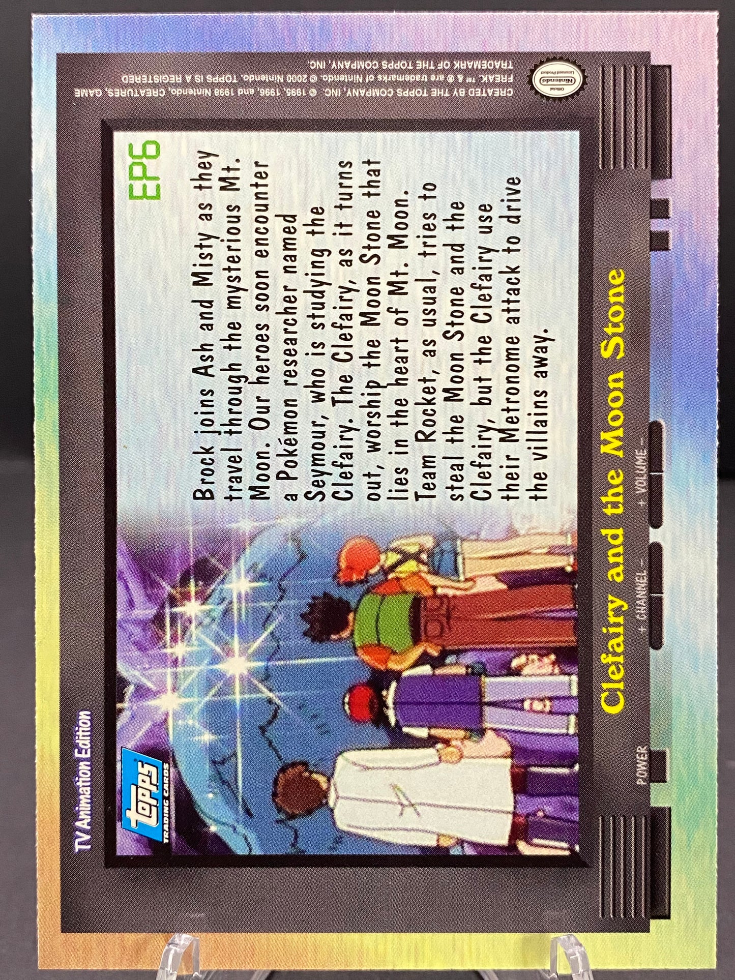 EP 6: Clefairy and the Moon Stone Topps - Series 2