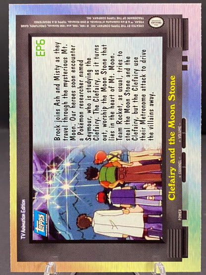 EP 6: Clefairy and the Moon Stone Topps - Series 2