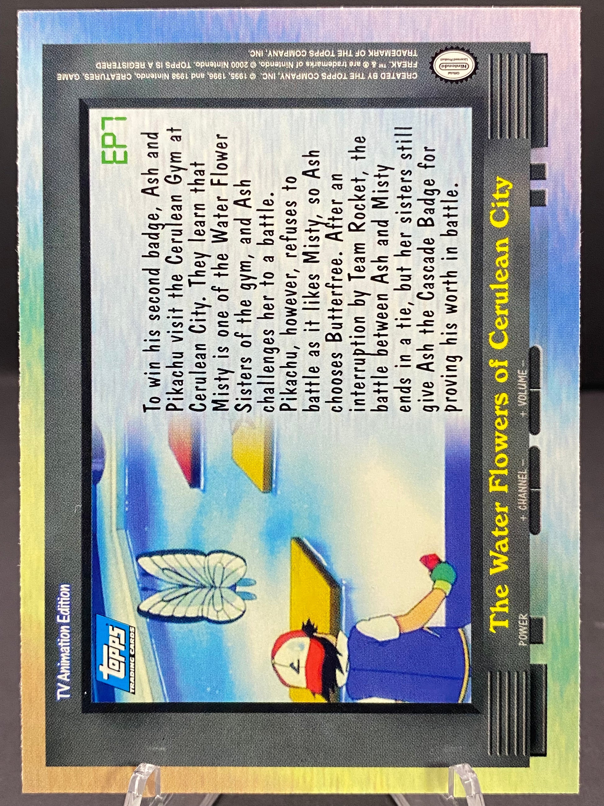 EP 7: The water flowers of Cerulean City Topps - Series 2