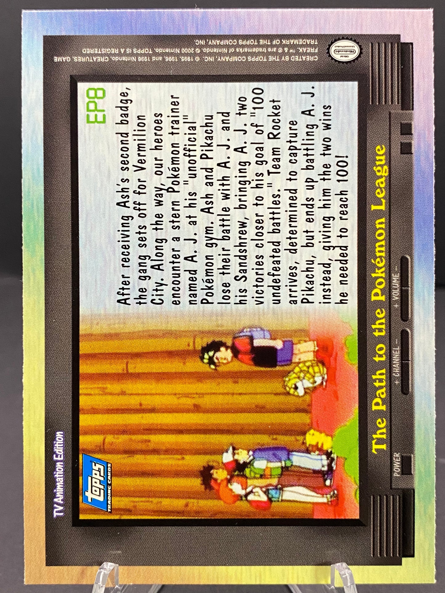 EP 8: The Path to the Pokémon League Topps - Series 2