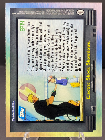 EP 14: Electric shock showdown Topps - Series 2