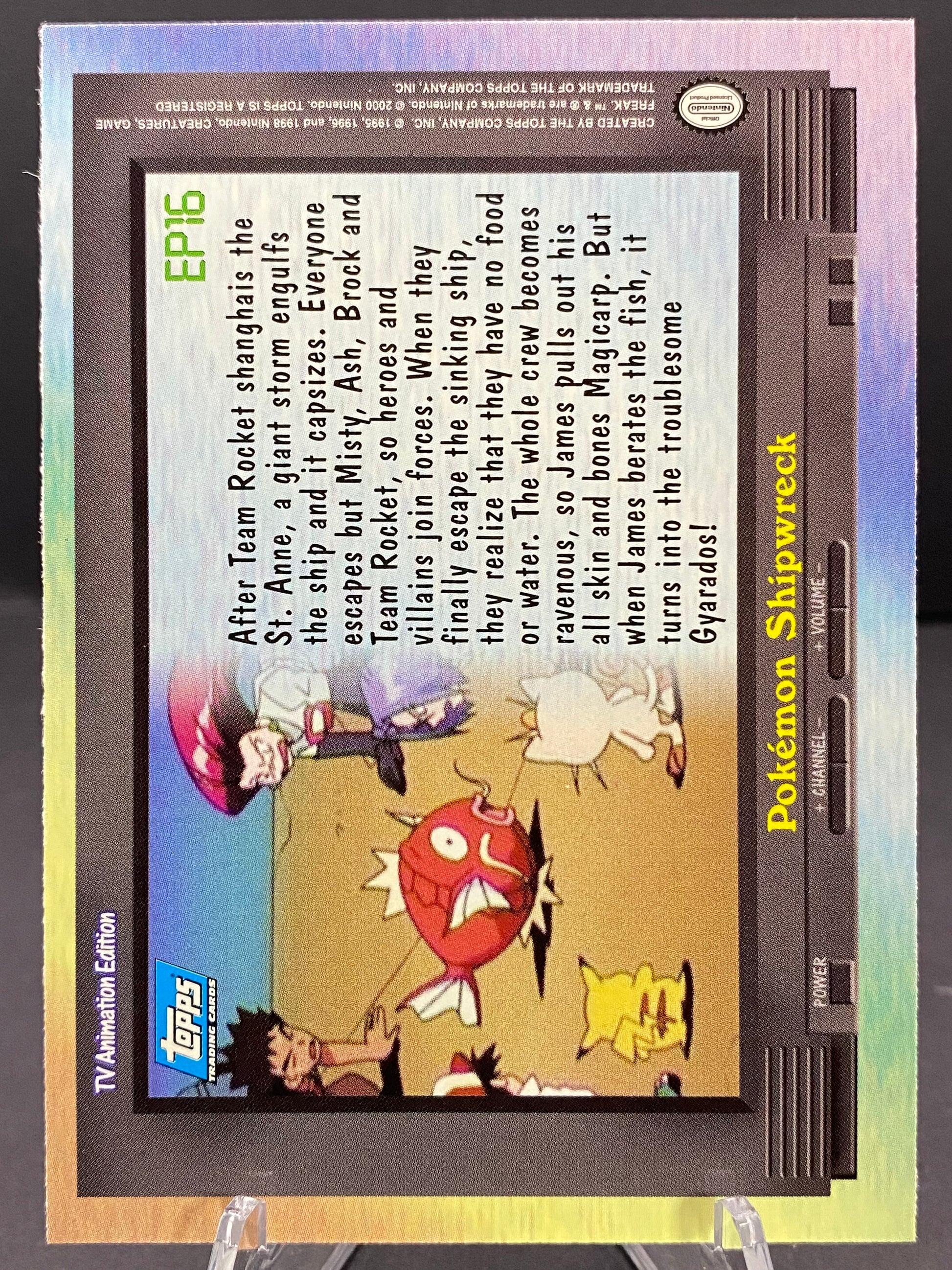 EP 16: Pokemon shipwreck Topps - Series 2