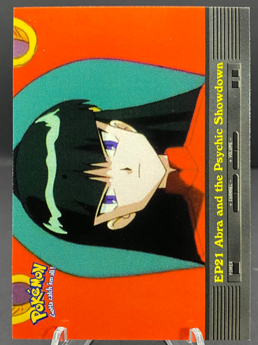 EP 21: Abra and the psychic showdown Topps - Series 2