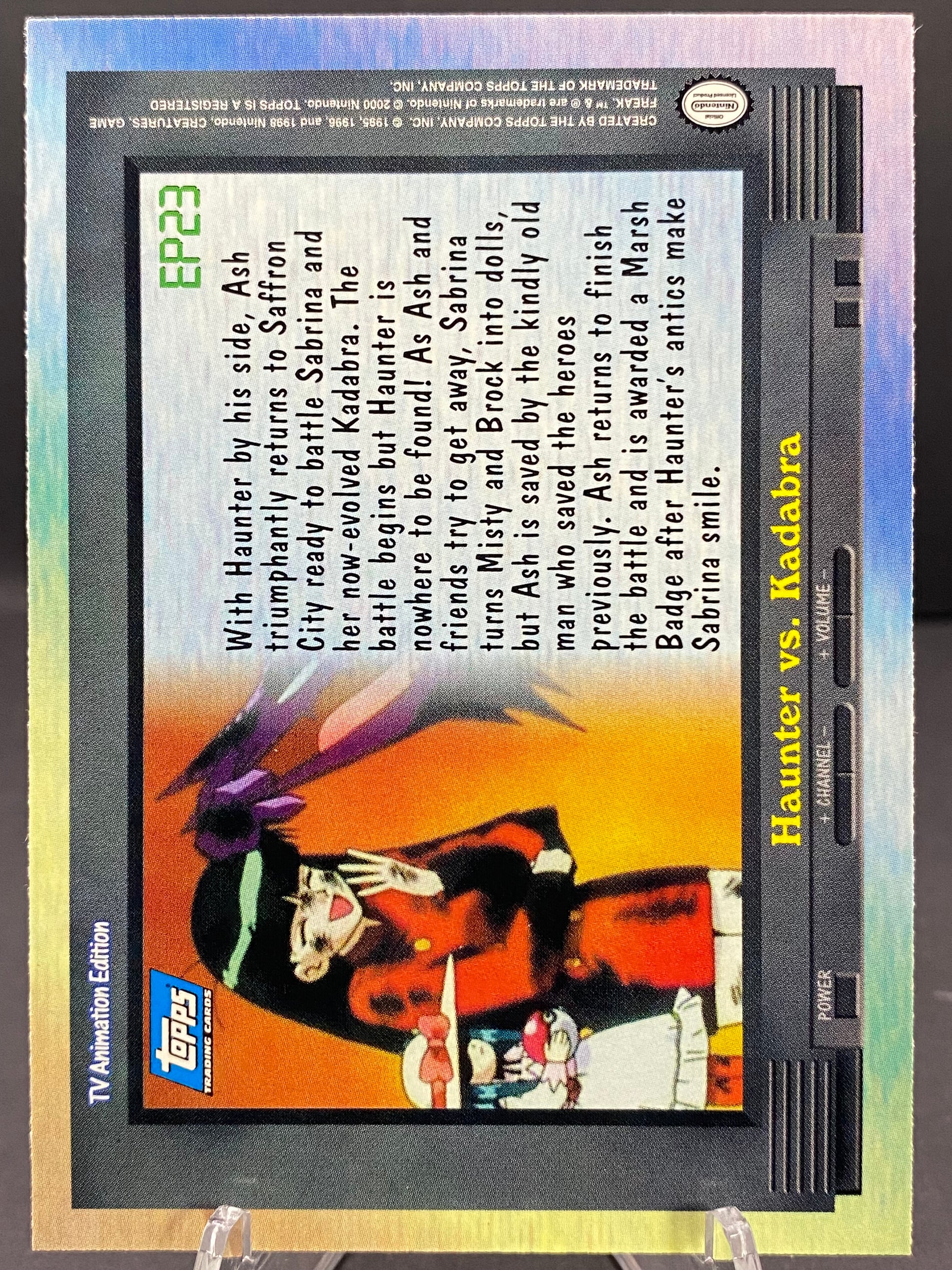 EP 23: Haunter vs Kadabra Topps - Series 2