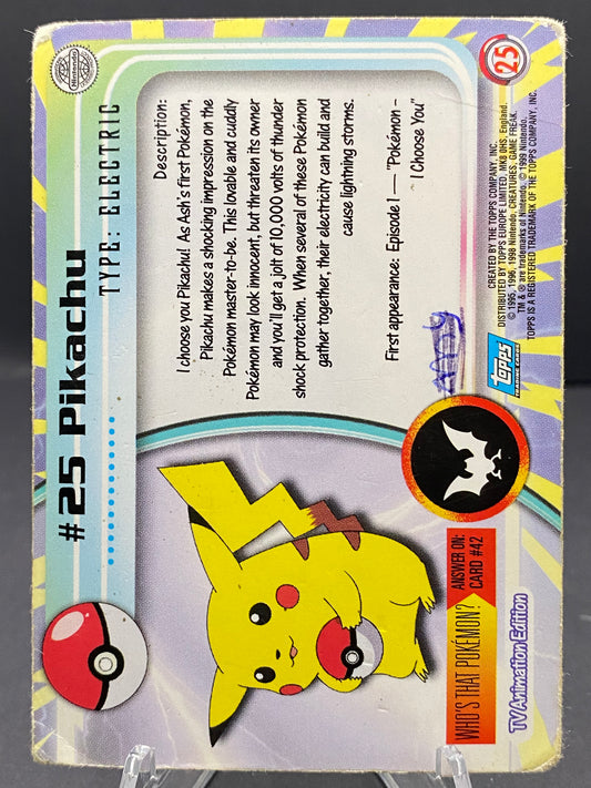 Pikachu Topps - Series 1