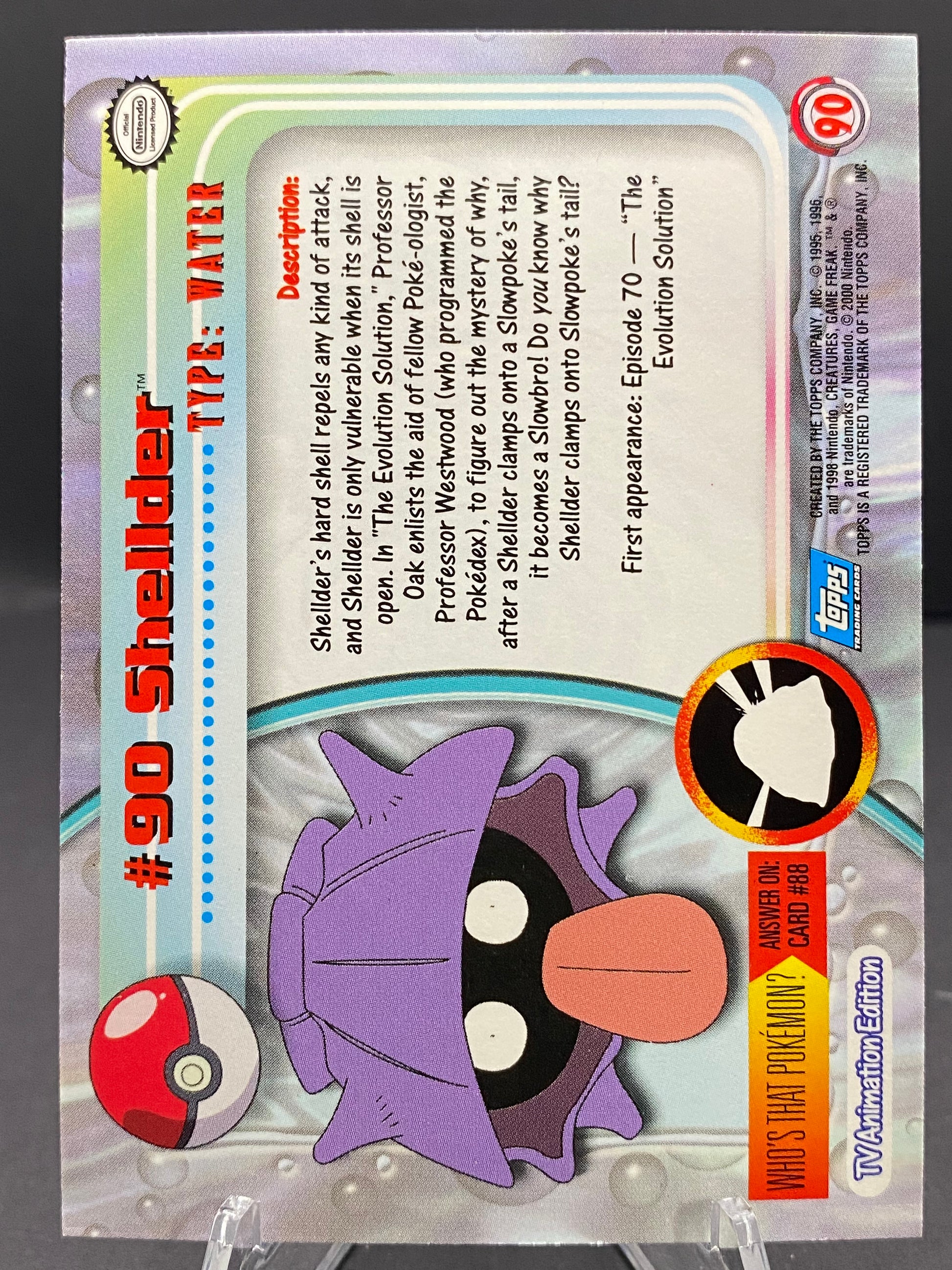 Shellder Topps - Series 2