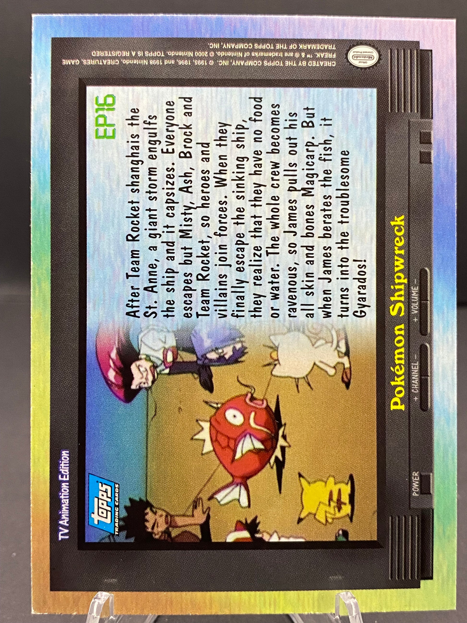 EP 16: Pokemon shipwreck Topps - Series 2