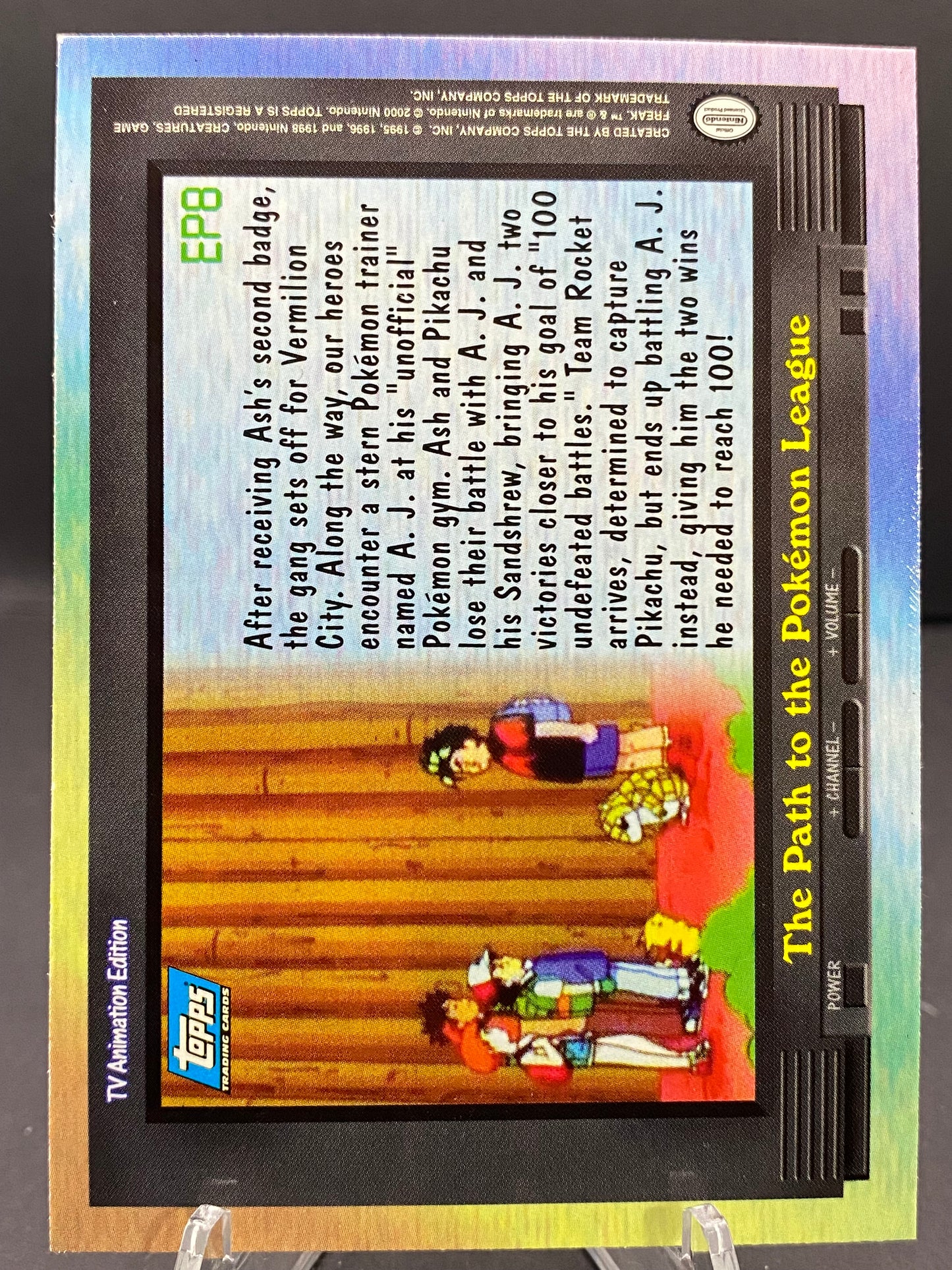 EP 8: The Path to the Pokémon League Topps - Series 2