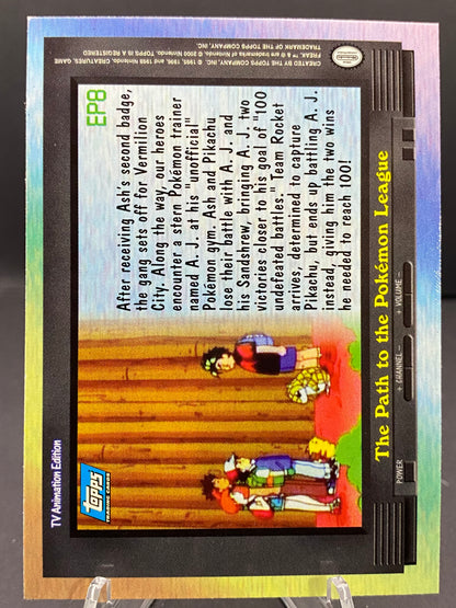 EP 8: The Path to the Pokémon League Topps - Series 2