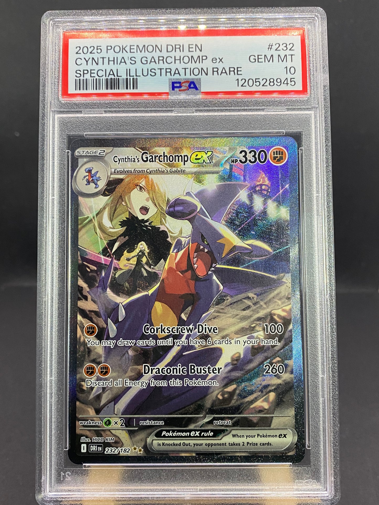 Cynthia's Garchomp ex Destined Rivals