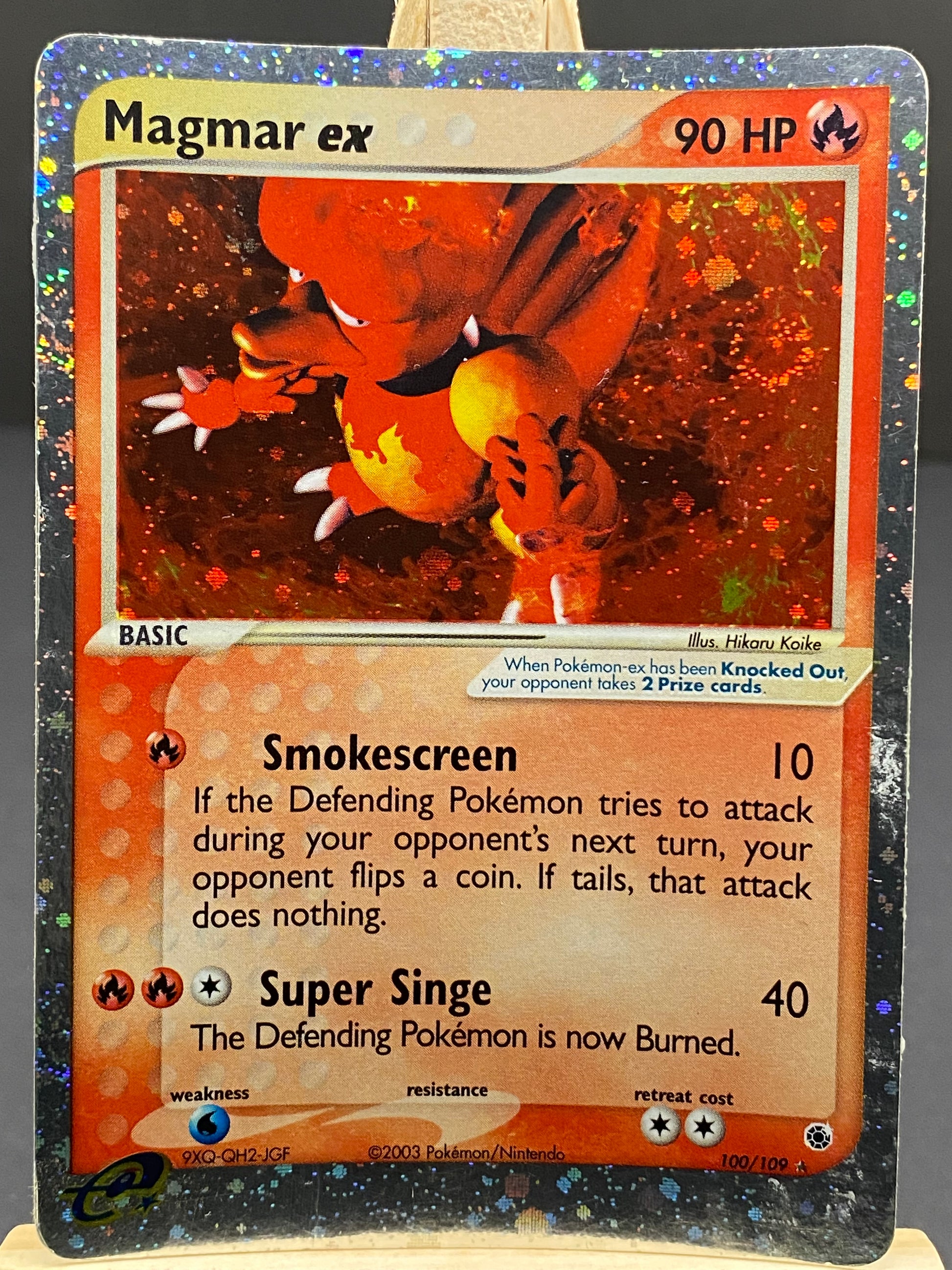 Magmar ex EX Ruby & Sapphire