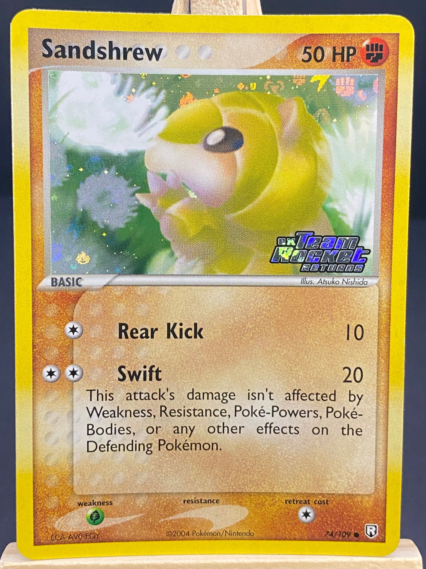 Sandshrew EX Team Rocket Returns