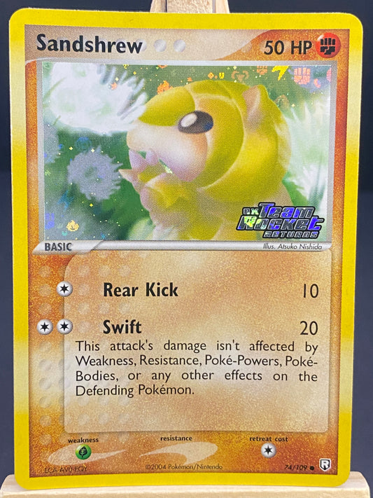 Sandshrew EX Team Rocket Returns