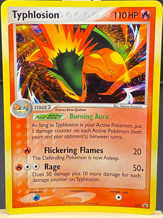 Typhlosion Nintendo Black Star Promos