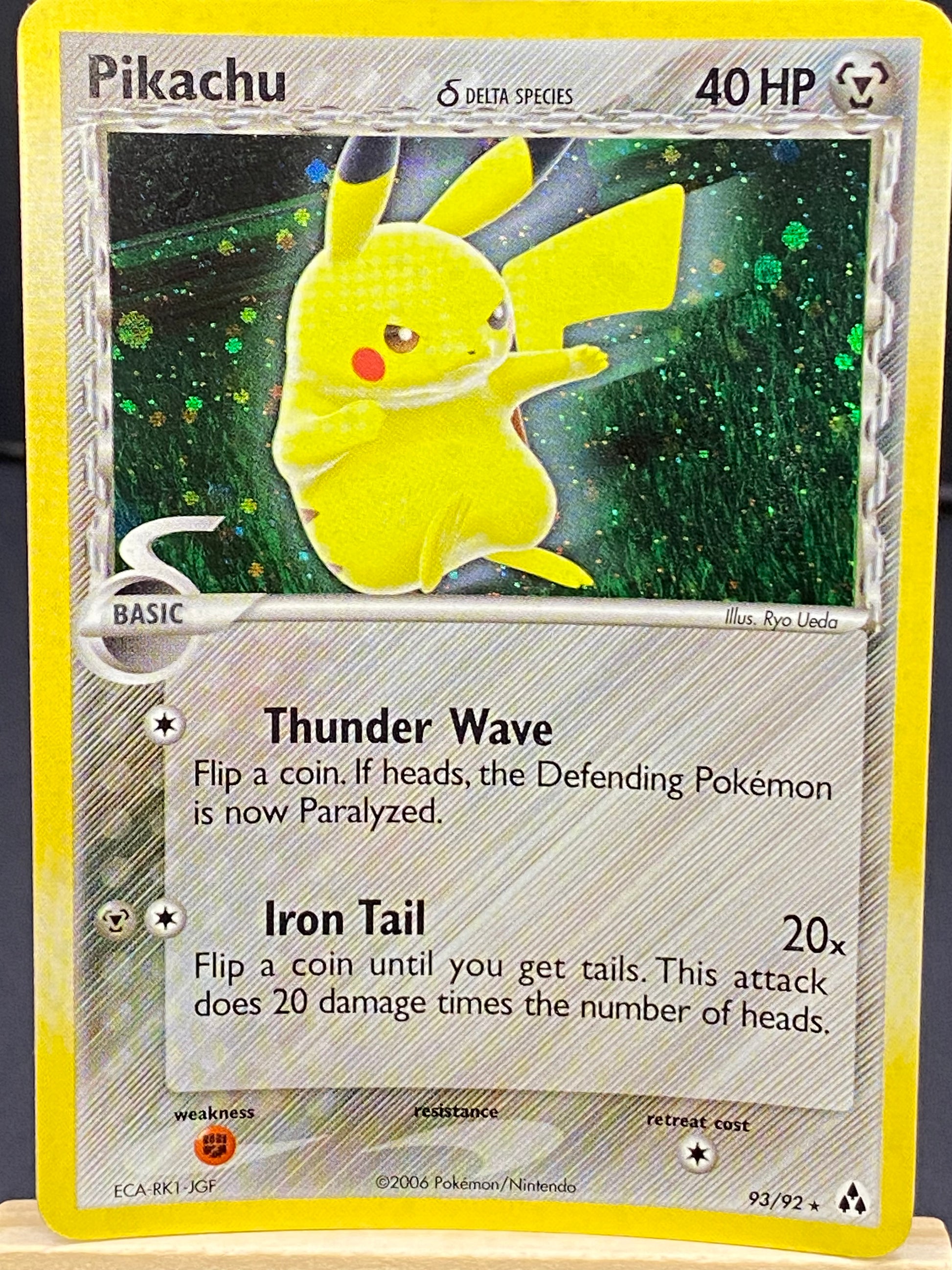 Pikachu δ EX Legend Maker