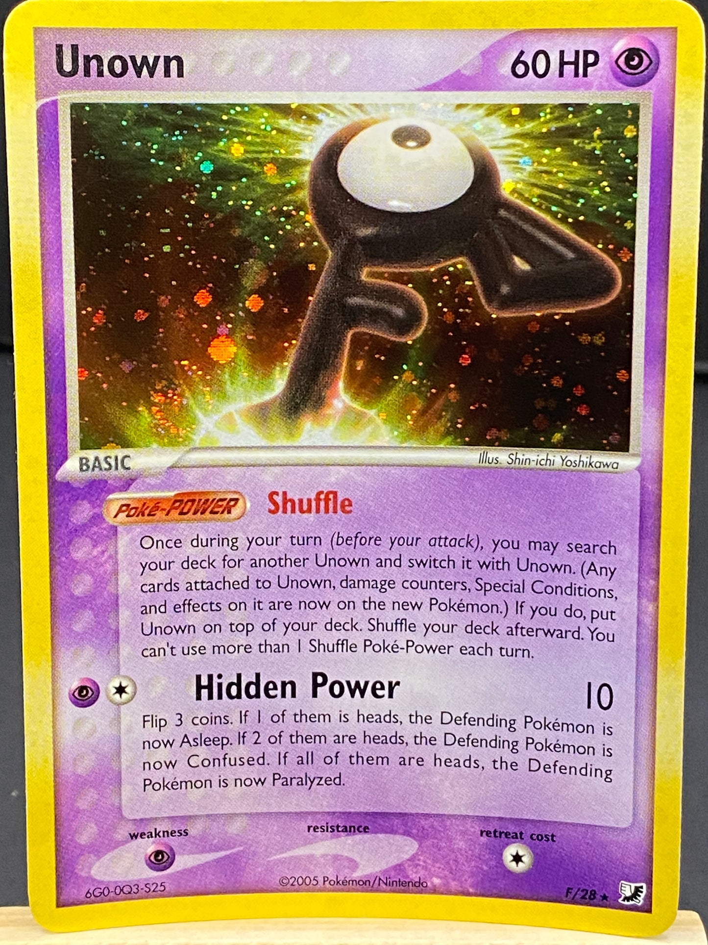 Unown (F) EX Unseen Forces