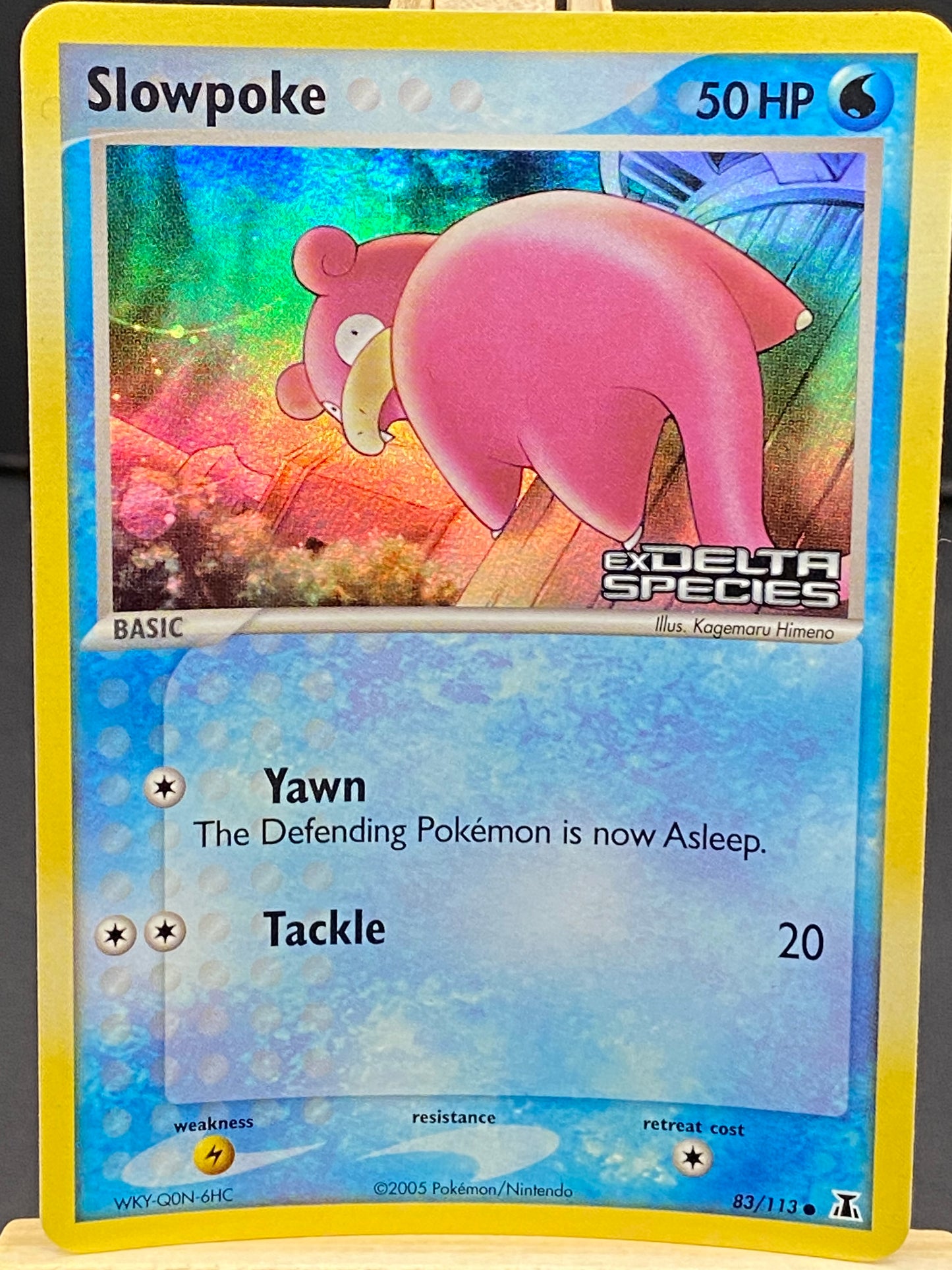 Slowpoke EX Delta Species