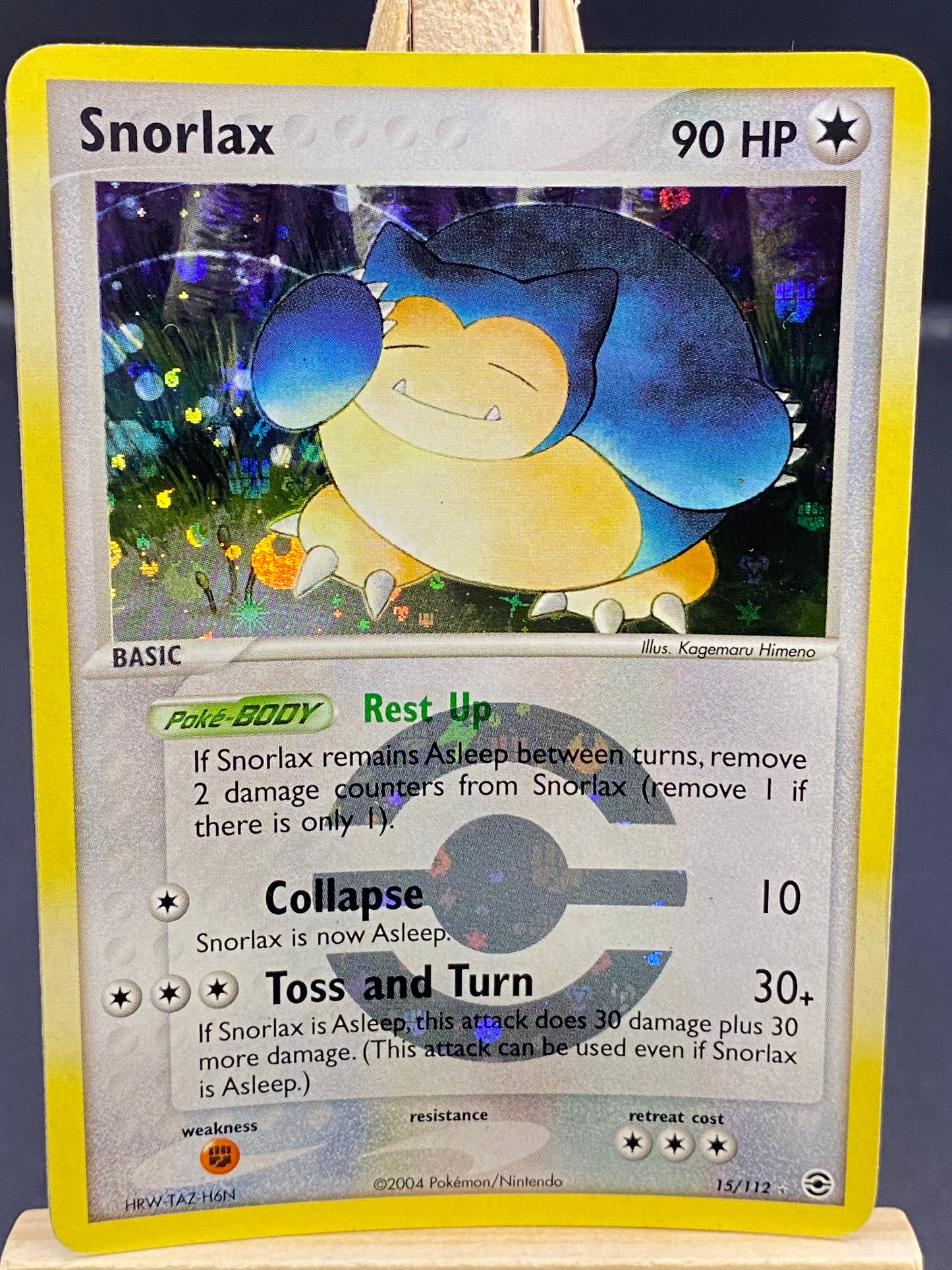 Snorlax EX FireRed & LeafGreen