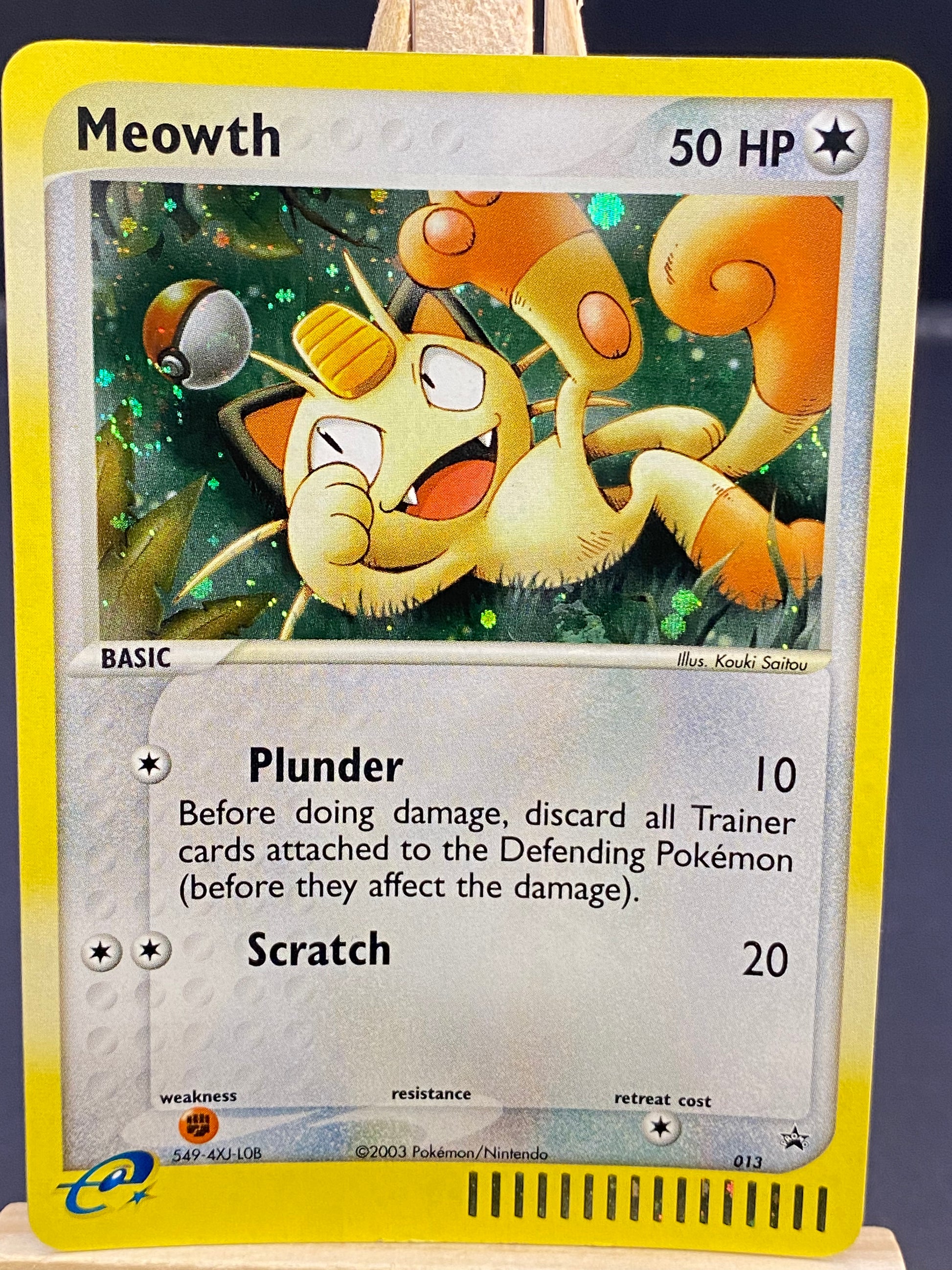 Meowth Nintendo Black Star Promos
