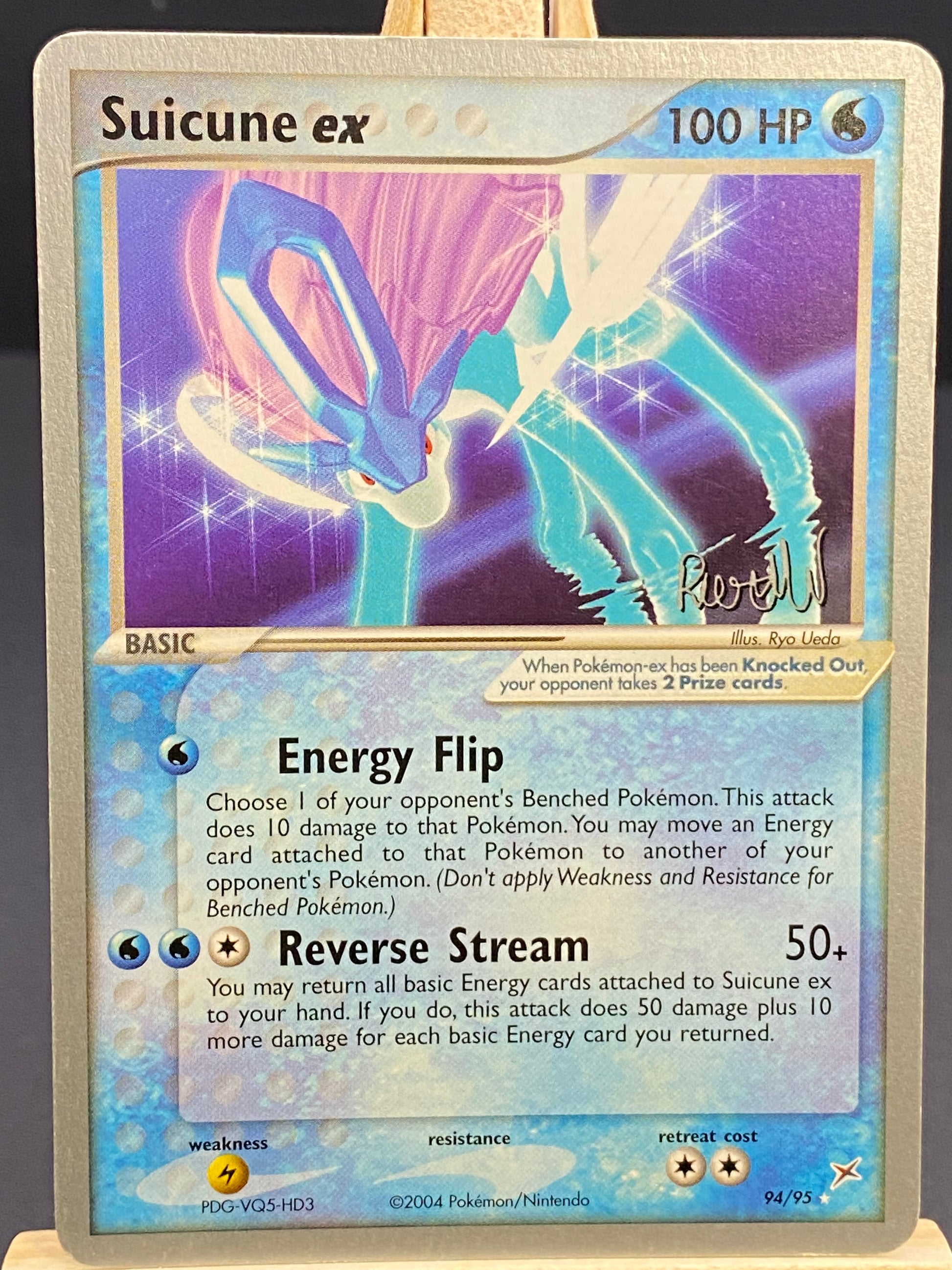 Suicune ex EX Team Magma vs Team Aqua