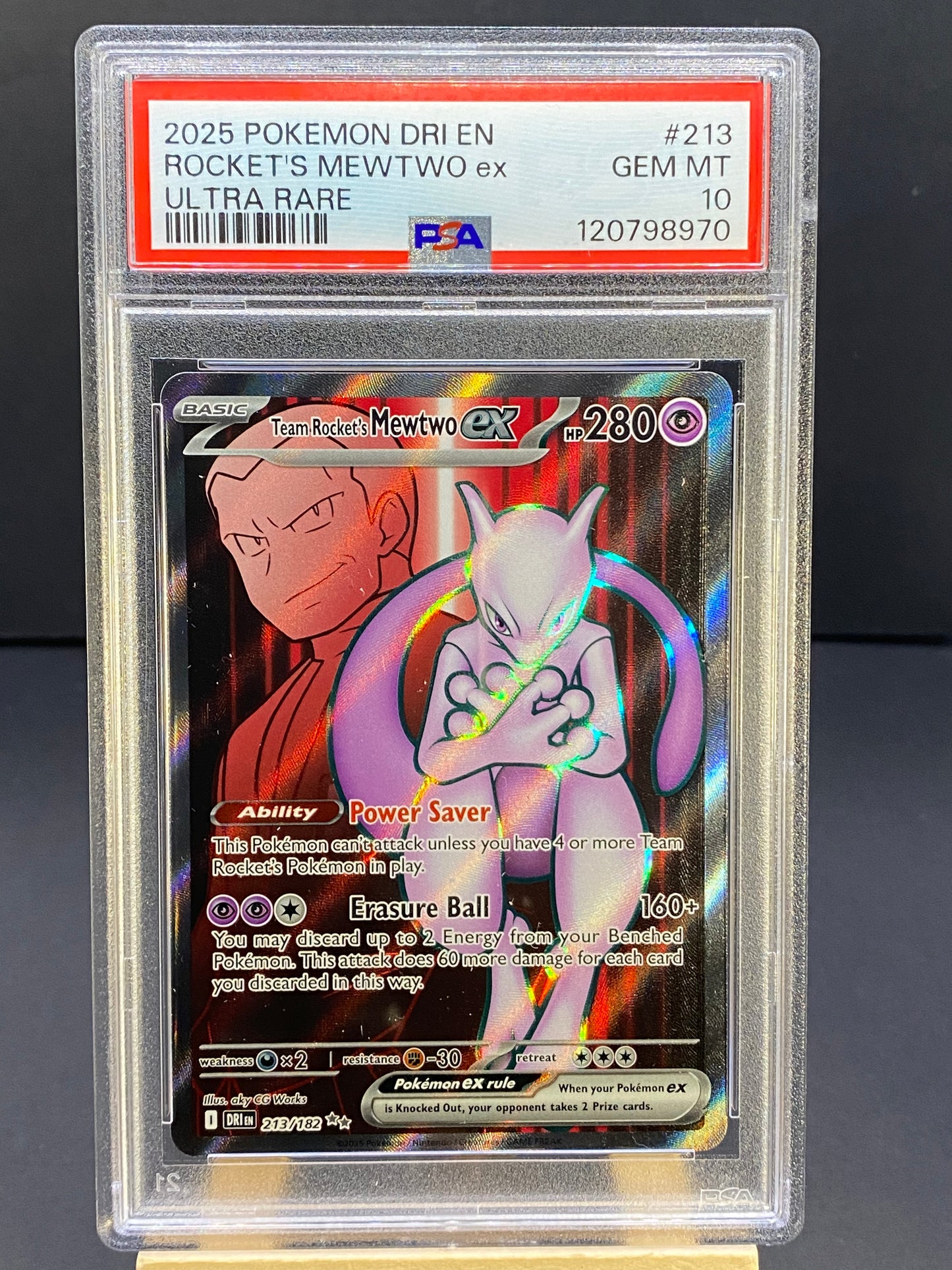 Team Rocket's Mewtwo ex Destined Rivals