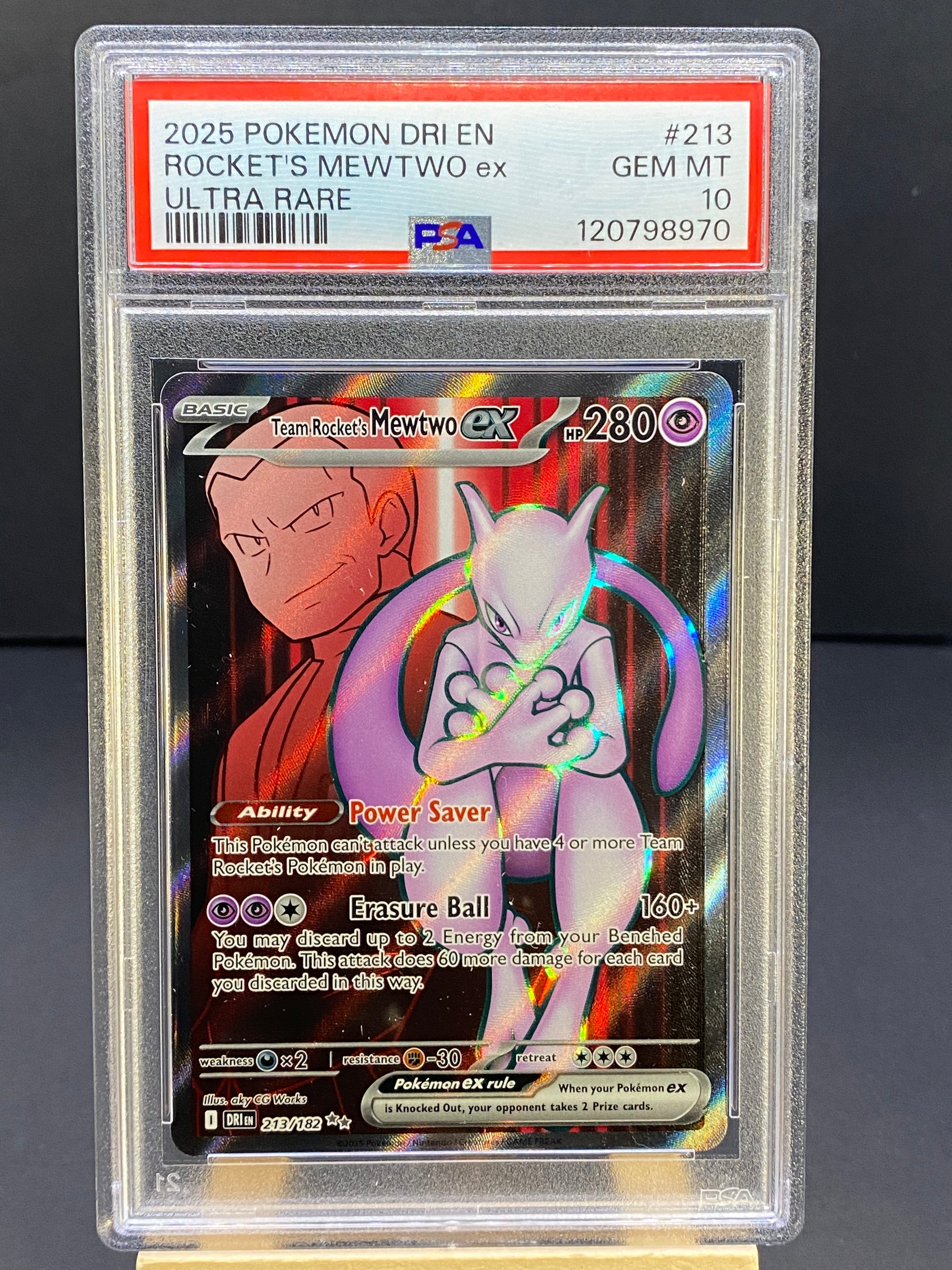 Team Rocket's Mewtwo ex Destined Rivals