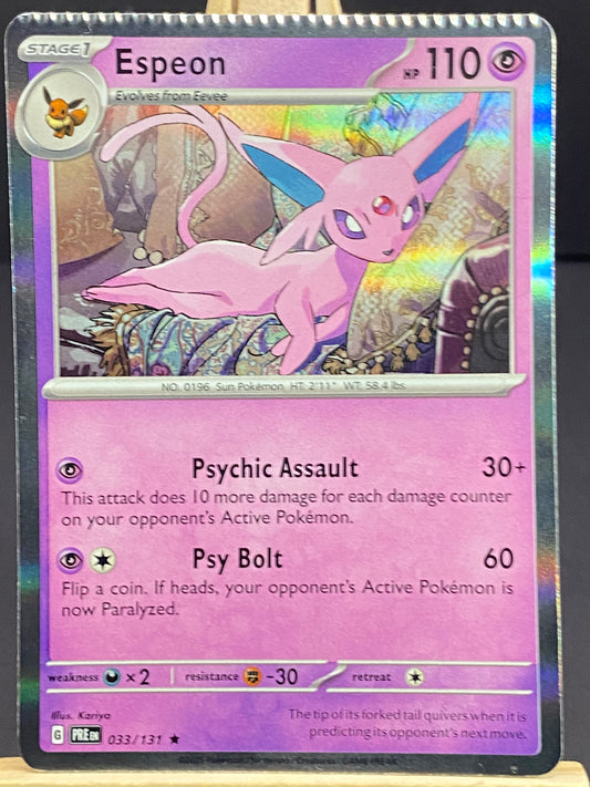 Espeon Prismatic Evolutions