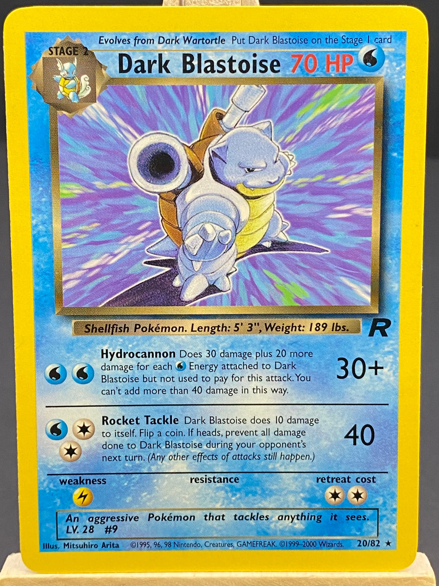 Dark Blastoise Team Rocket