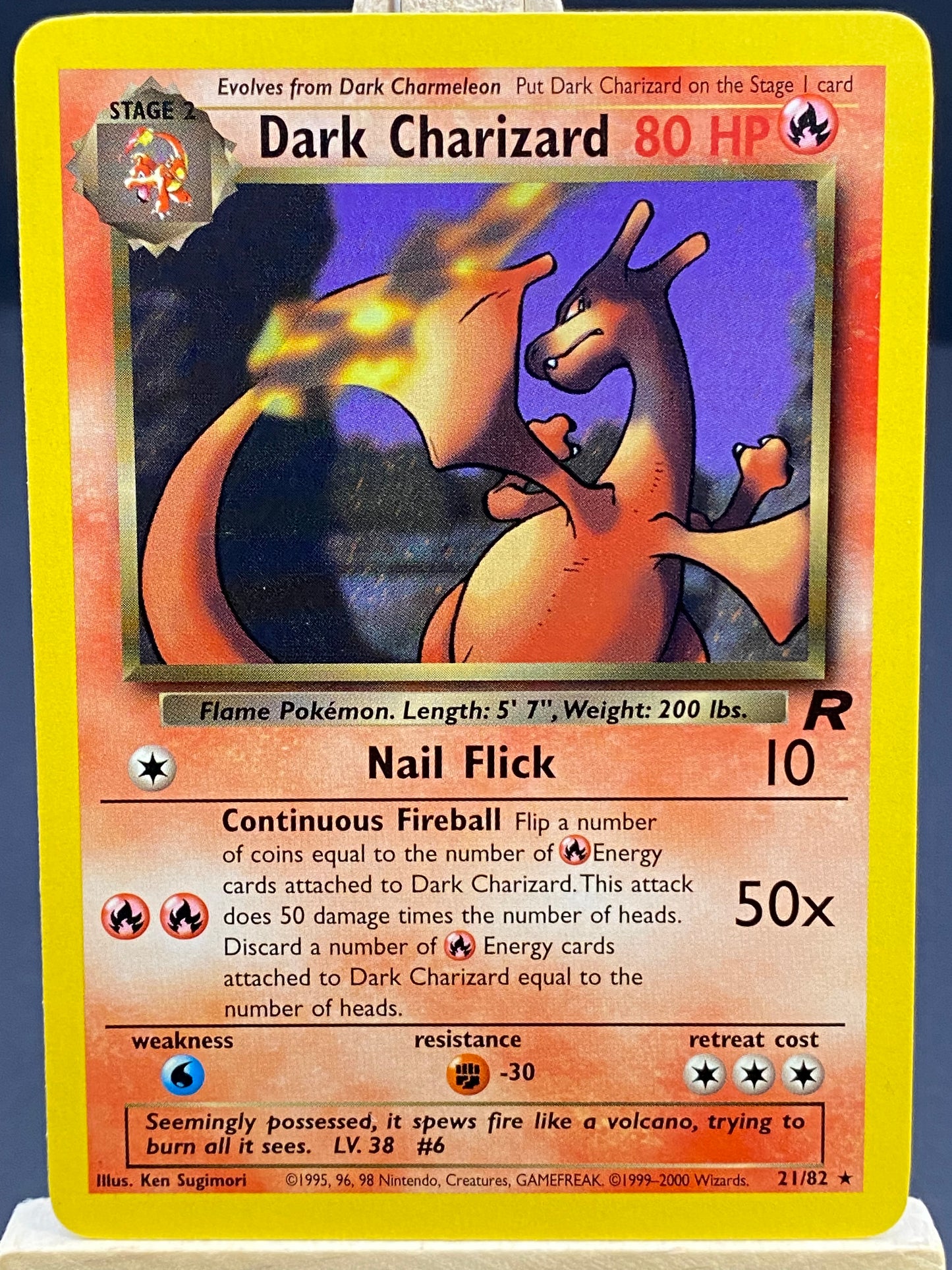 Dark Charizard Team Rocket