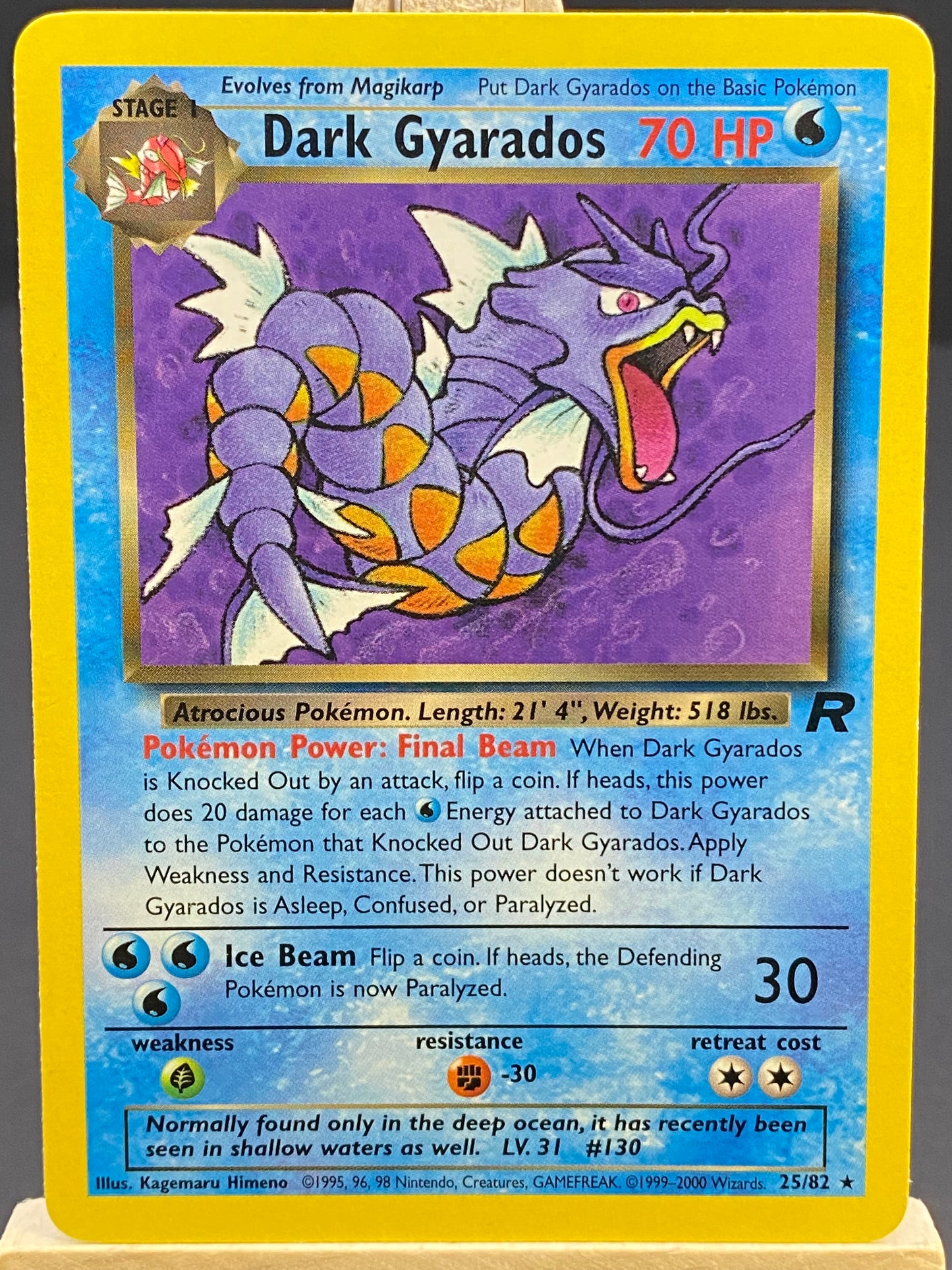 Dark Gyarados Team Rocket