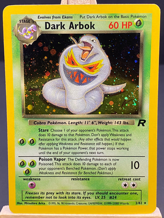 Dark Arbok Team Rocket